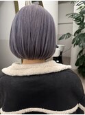 ハイトーン/パープル/ケアブリーチ/札幌髪質改善個室サロン
