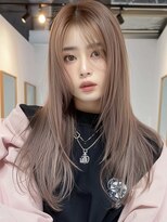 レヴ 草加店(LEV.)&nbsp;美髪 似合わせカット  外ハネボブ 美髪 シースルーバング