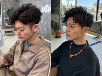 アロー 船橋店(AROH)の写真/第一印象を左右する眉毛で印象UP◎身だしなみケアをプロの手で![MEN'S/メンズパーマ/眉毛/学割 U24/船橋駅]