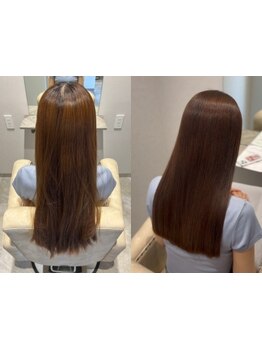 《押上エリア☆髪質改善個室サロン》髪への優しさと美しさを両立させた仕上がりに満足間違いなし！