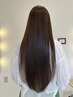 【究極のトリートメントで理想の髪へ】ニュアンスゼロヘアーカラー ＋カット