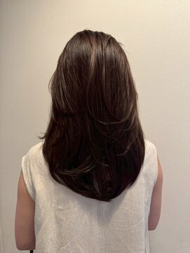 ムード(MOOD,) 暗めカラー/グランマッシュ[レイヤーカット/髪質改善/銀座]