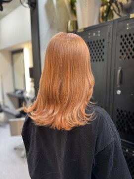 ヴァイス 渋谷店(VAICE) オレンジベージュ/オレンジ/秋カラー