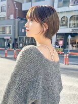 アイドットプラス 札幌大通り(i.+ODORI)&nbsp;前髪小顔ニュアンスカラー大人ショートボブヘア20代30代40代