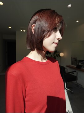 サードアベニュー(3rd Avenue.) タッセルボブ/レッドブラウン/暖色カラー/髪質改善〇20代30代