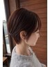 【平日限定】ゆとりのある時間に、その日の髪に合わせて カット＋カラー＋TR