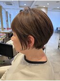ショートボブ30代40代50代前髪あり前髪なし面長丸顔絶壁補正