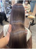 lavender × gradation　髪質改善