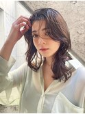 巻き髪が楽しくなるかきあげバング