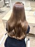 【艶髪★★★】カット+プレミアム髪質改善カラー¥15000