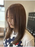 ミルクティーベージュ×レイヤーカット