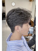 メンズサロン アネロ 名駅(Men's salon anhelo)&nbsp;センターパート×アクティブショート×ニュアンスパーマ×名駅