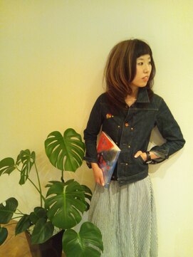 タクト ヘアライフ(takt hair life) エッジの効いた、ミディアムヘア