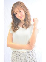 フッカヘアー(fukka hair)&nbsp;甘辛MIXでバランスのいいセミディスタイル♪