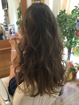 メロウ(MELLOW) 3Dブリーチハイライトオリーブカラー