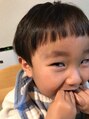 レシェル 多治見店(RECIEL) うちのかわいい息子です。^_^ お子様のカットもお任せください!