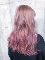 サロンドミルク 原宿(salon de MiLK)&nbsp;ペールピンク&ピンクバターハイライト