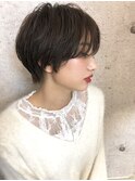 横顔も綺麗なフォルムショート/kchiara福岡天神川野直人