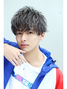 リップス 表参道店(LIPPS) ハイトーン×束感【ブリストルマッシュ】