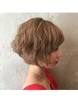 サロンドミルク 溝の口店(salon de MiLK)&nbsp;ハイトーンショートヘア♪