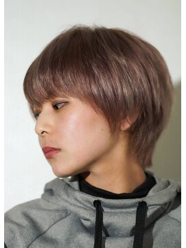 フォックスヘアー(fox.hair) フェミニンオトナショート/ハイトーンショー ト