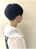 マッシュショート×刈り上げ女子