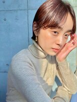マックス フォー ヘアー(MAX FOR HAIR) 【デザインカラー】マッシュショート×細めハイライト◎