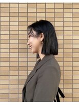 エリス キョウバシ(Eliss)&nbsp;無造作ボブ×ニュアンスバング