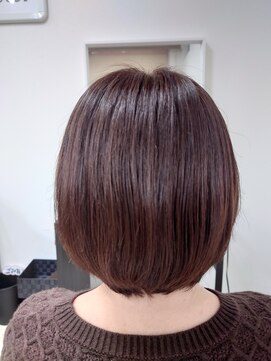 ビーズカラー ららパーク天童店 オーガニックカラー全体染めベージュ