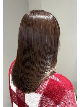 サルファ ヘアデザイン 名古屋 丸の内(S.ALPHA HAIR DESIGN) 柔らかピンクベージュ