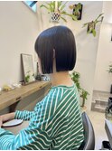 ぷつっとボブ【似合わせカット】
