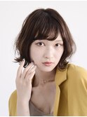 【RAWR】切りっぱなしボブ_外ハネスタイル