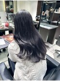 ブリーチなしカラー　ブルーラベンダーカラー【銀座/髪質改善】