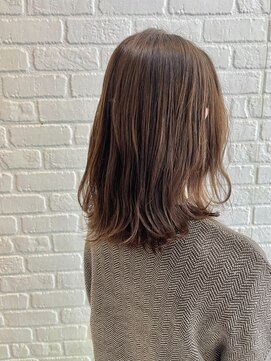 デイジー インデックスヘア 大島店(DAISY index hair) ヘルシーロング前髪なしニュアンスカラー透明感20代30代40代