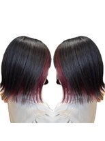 ニフティー(NIFTY)&nbsp;インナーカラー×レッド