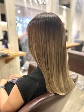 アンプリュス リアン(1+ Unplus lien) ハイライトグラデーションカラーアッシュカラー