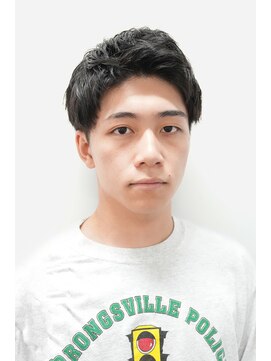 モリゲン フェローシップ レグ(MORIGEN fellowship REGU) メンズカットニュアンスパーマダークアッシュフェード1003