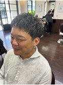 20代から何歳の方にも似合うビジネスマンパーマ 30代40代50代