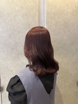 ジールサロン 学園の森店(ZEALSALON) ブリーチなしでラベンダーピンク