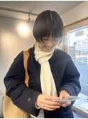 マッシュショート/眉上/前髪/ショートヘア