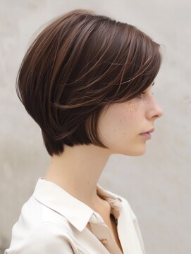 アルトリスト(Altruist Aging×HAIR&SPA) ☆イメチェンピンクベージュアンブレラカラー前髪クールショート