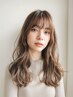 【透明感＋立体感】透明感カラー＋ハイライト＋カット￥18000