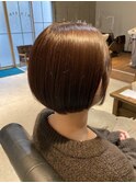 重ためシルエットが可愛い！ミニボブ♪