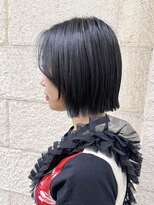 ハピネス 河原町店(Happiness)&nbsp;ハイライトカラー　ミニボブ　京都美容室　進詩織