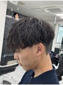 波巻きパーマ/スパイラル/ツイスパ/メンズサロン/メンズ/波巻き