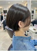 弱酸性ストレート×ショートボブ