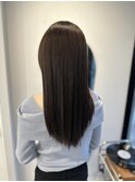 暗髪オリーブで艶出しヘア　(池袋西口/髪質改善)
