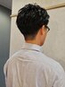 【tomohiko限定】メンズカットxニュアンスパーマ【無造作スタイリング◎】