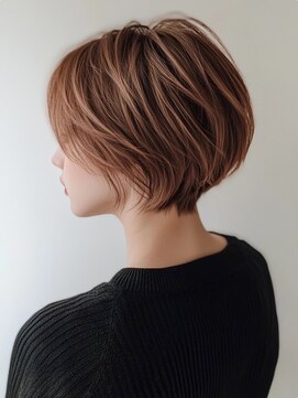 ドアーズ(Door's) 30代40代ショート白髪染めグレイカラーボブ艶栄名駅伏見丸の内