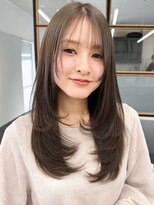 スタートウキョウ 渋谷(STAR TOKYO)&nbsp;20代レイヤーカット◎透明感アッシュ×うる艶髪